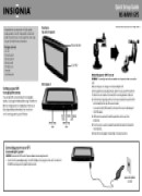 Insignia NS-NAV01 Quick Setup Guide (English)